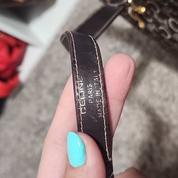 COPY - Vintage Celine Shoulder Bag - Picture 3 of 8